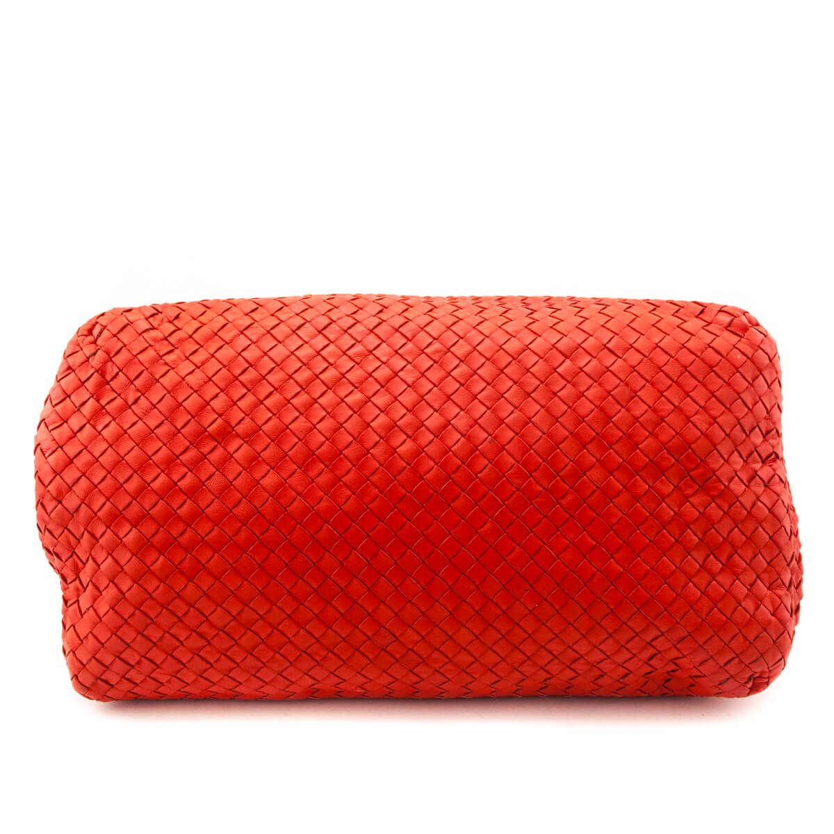 Bottega Veneta Red Nappa Intrecciato Large Cesta Tote - Love that Bag etc - Preowned Authentic Designer Handbags & Preloved Fashions