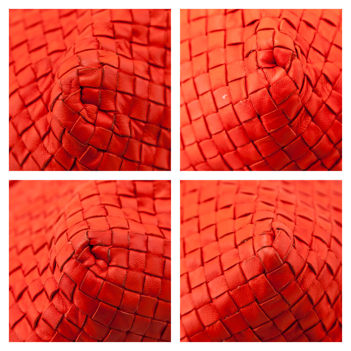Bottega Veneta Red Nappa Intrecciato Large Cesta Tote - Love that Bag etc - Preowned Authentic Designer Handbags & Preloved Fashions