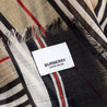 Burberry Archive Beige Wool & Silk Illustrated Monkey Stripe Oblong Gauze Scarf - Love that Bag etc - Preowned Authentic Designer Handbags & Preloved Fashions
