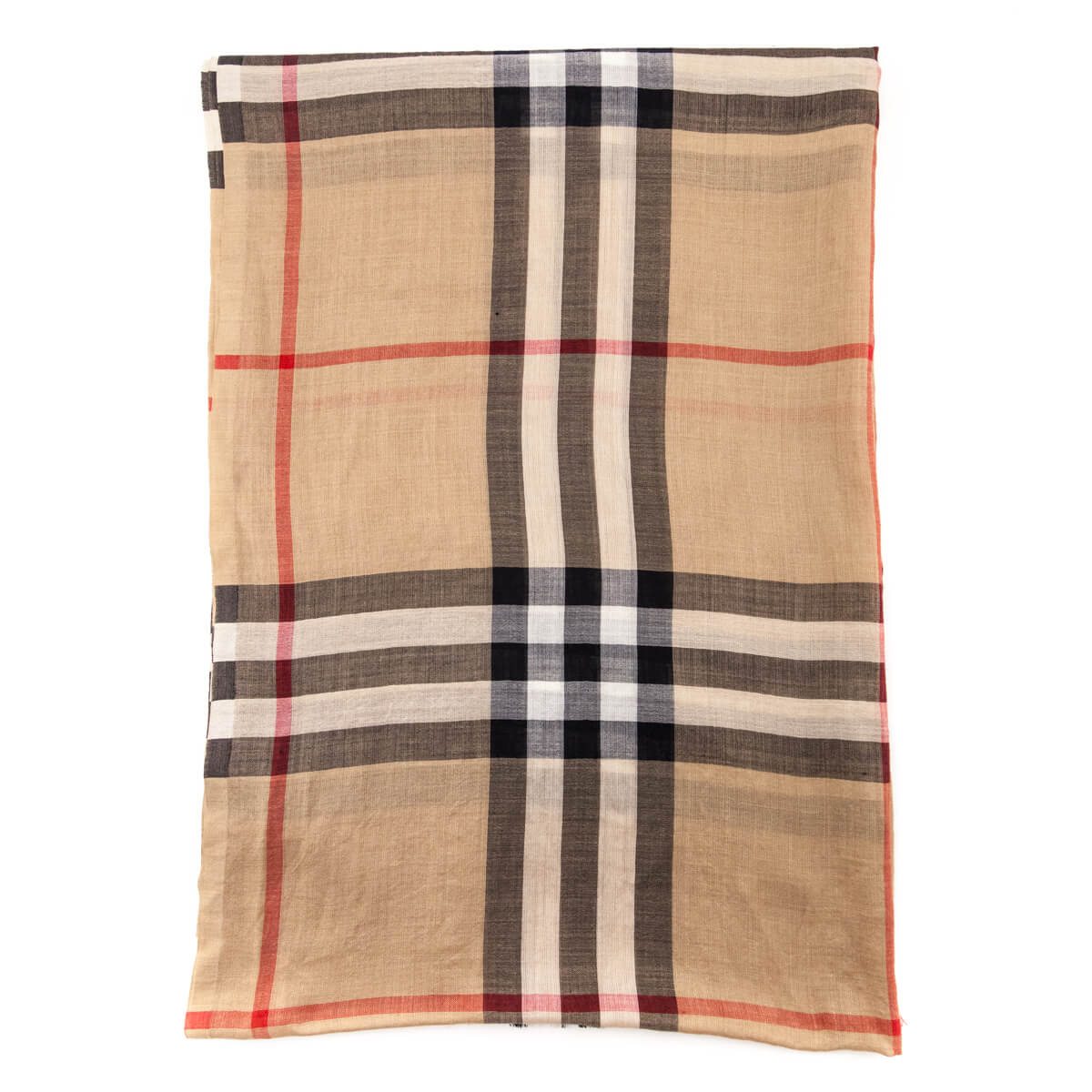 Burberry Beige Wool & Silk House Check Scarf - Love that Bag etc - Preowned Authentic Designer Handbags & Preloved Fashions