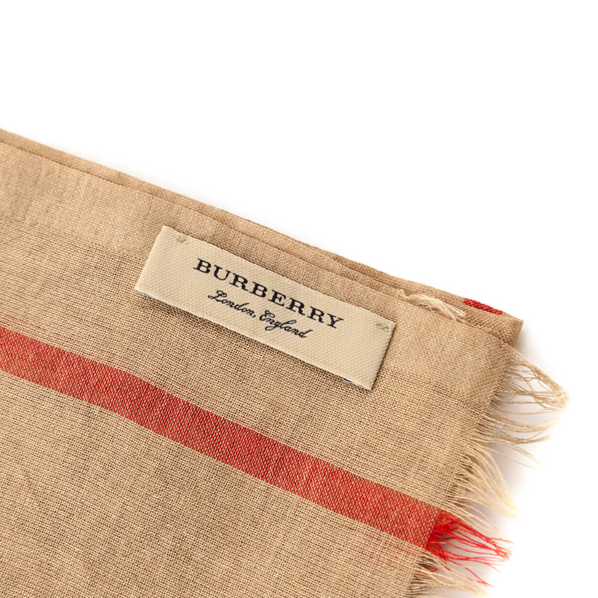 Burberry Beige Wool & Silk House Check Scarf - Love that Bag etc - Preowned Authentic Designer Handbags & Preloved Fashions
