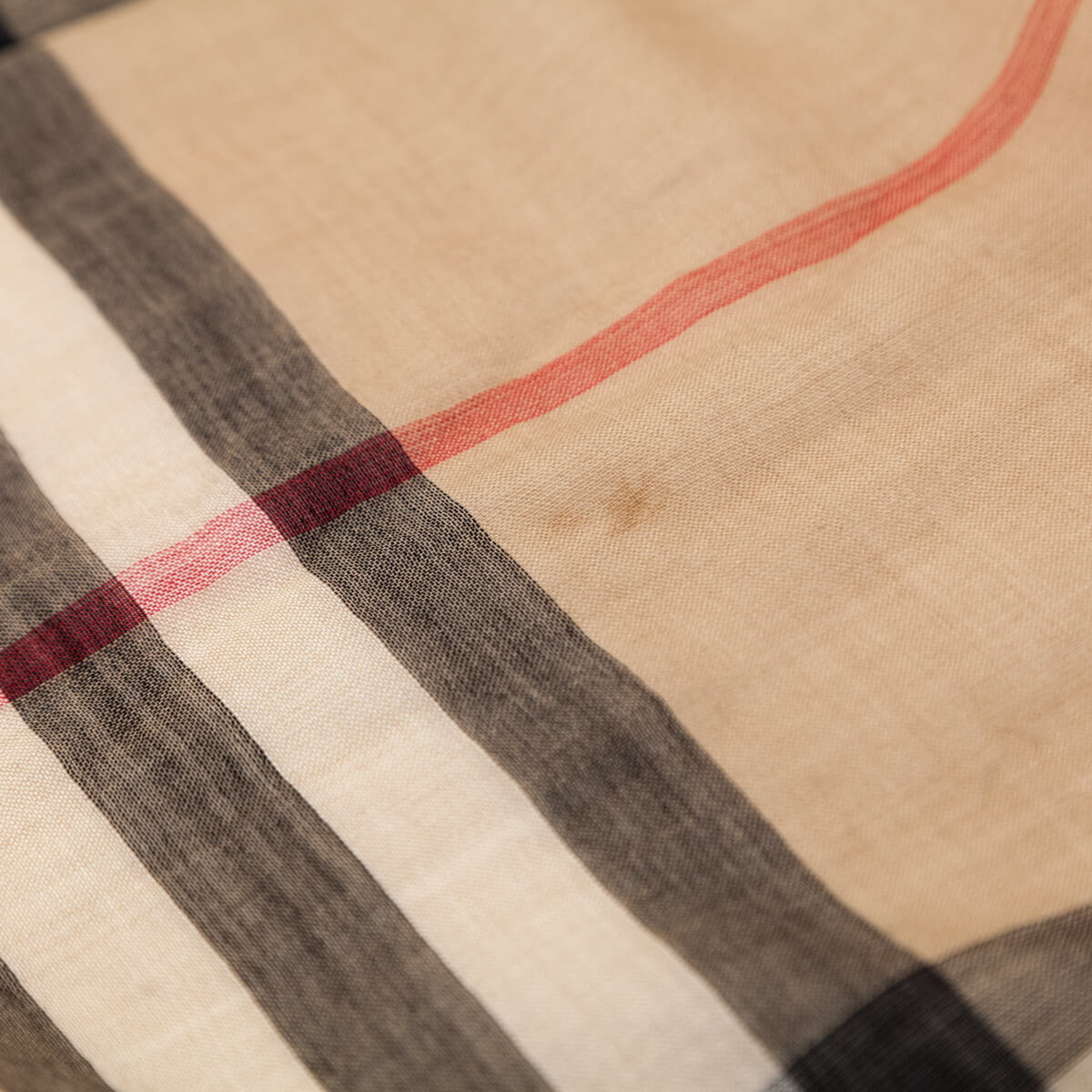 Burberry Beige Wool & Silk House Check Scarf - Love that Bag etc - Preowned Authentic Designer Handbags & Preloved Fashions