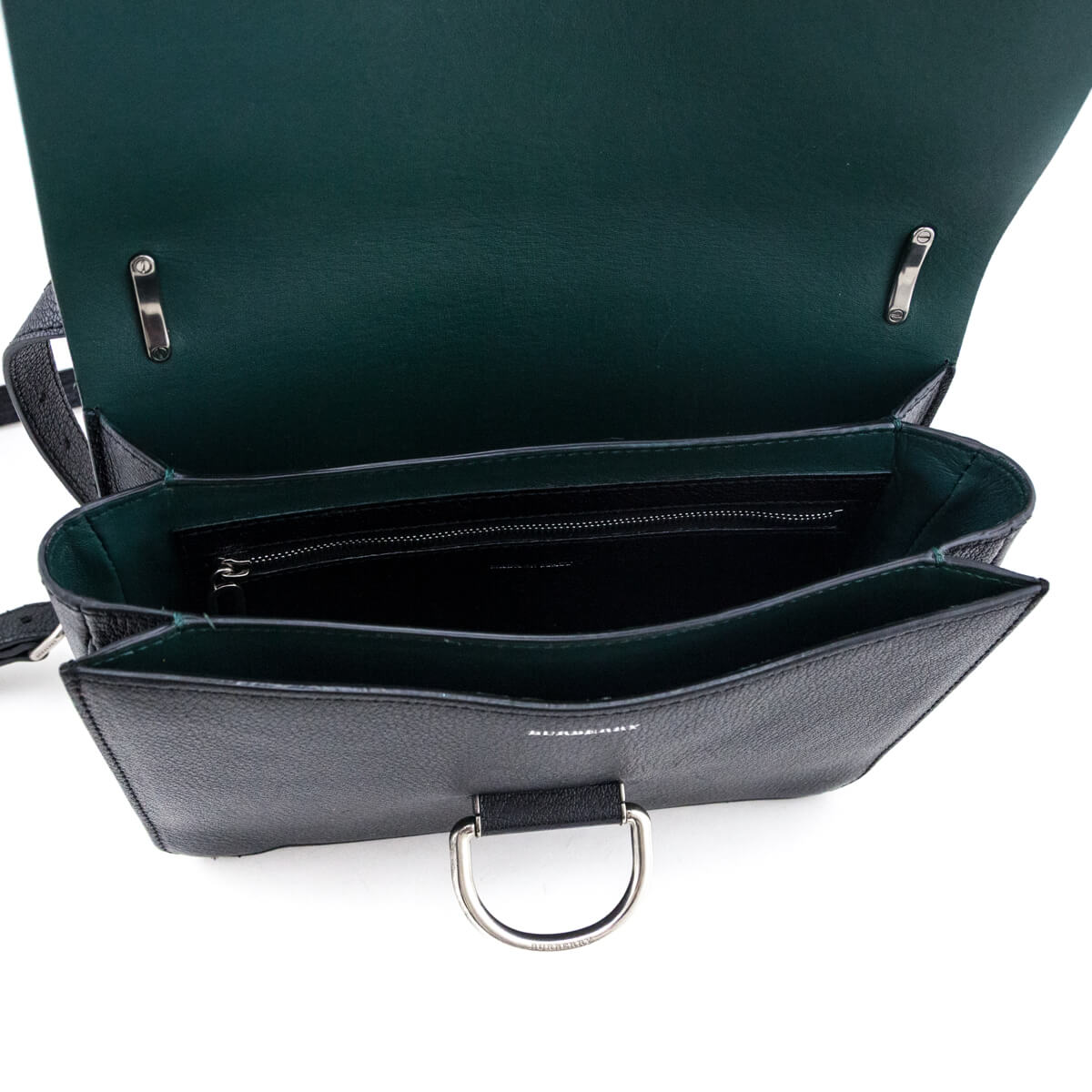 Burberry Black Goatskin Medium D-Ring Bag - Love that Bag etc - Preowned Authentic Designer Handbags & Preloved Fashions