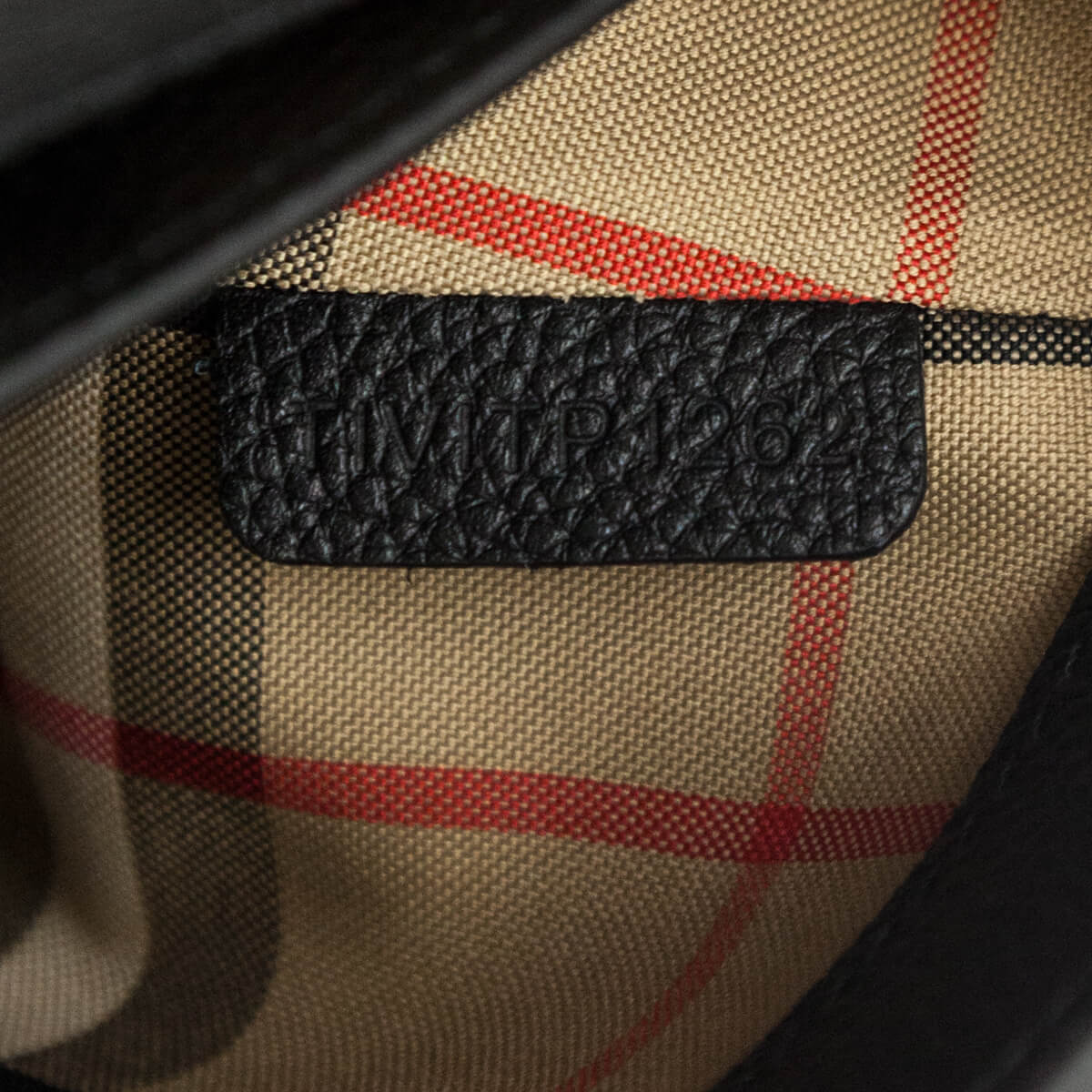 Burberry Black Grainy Calfskin Vintage Check Note Crossbody Bag - Love that Bag etc - Preowned Authentic Designer Handbags & Preloved Fashions