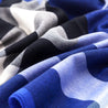Burberry Blue Silk & Cashmere Check Scarf - Love that Bag etc - Preowned Authentic Designer Handbags & Preloved Fashions