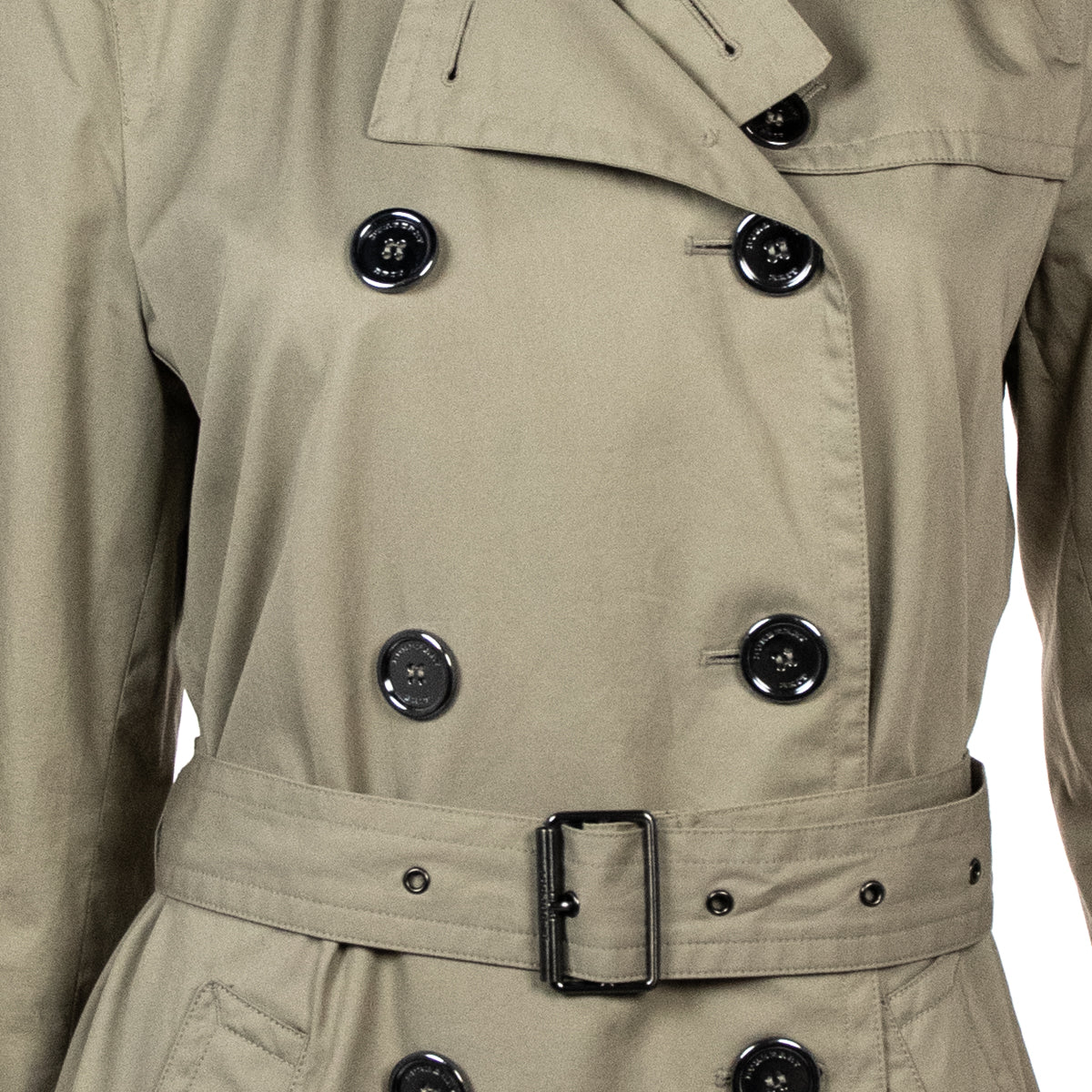 Burberry Beige Double Breasted Trench Coat Size S | UK 10 - Love that Bag etc - Preowned Authentic Designer Handbags & Preloved Fashions