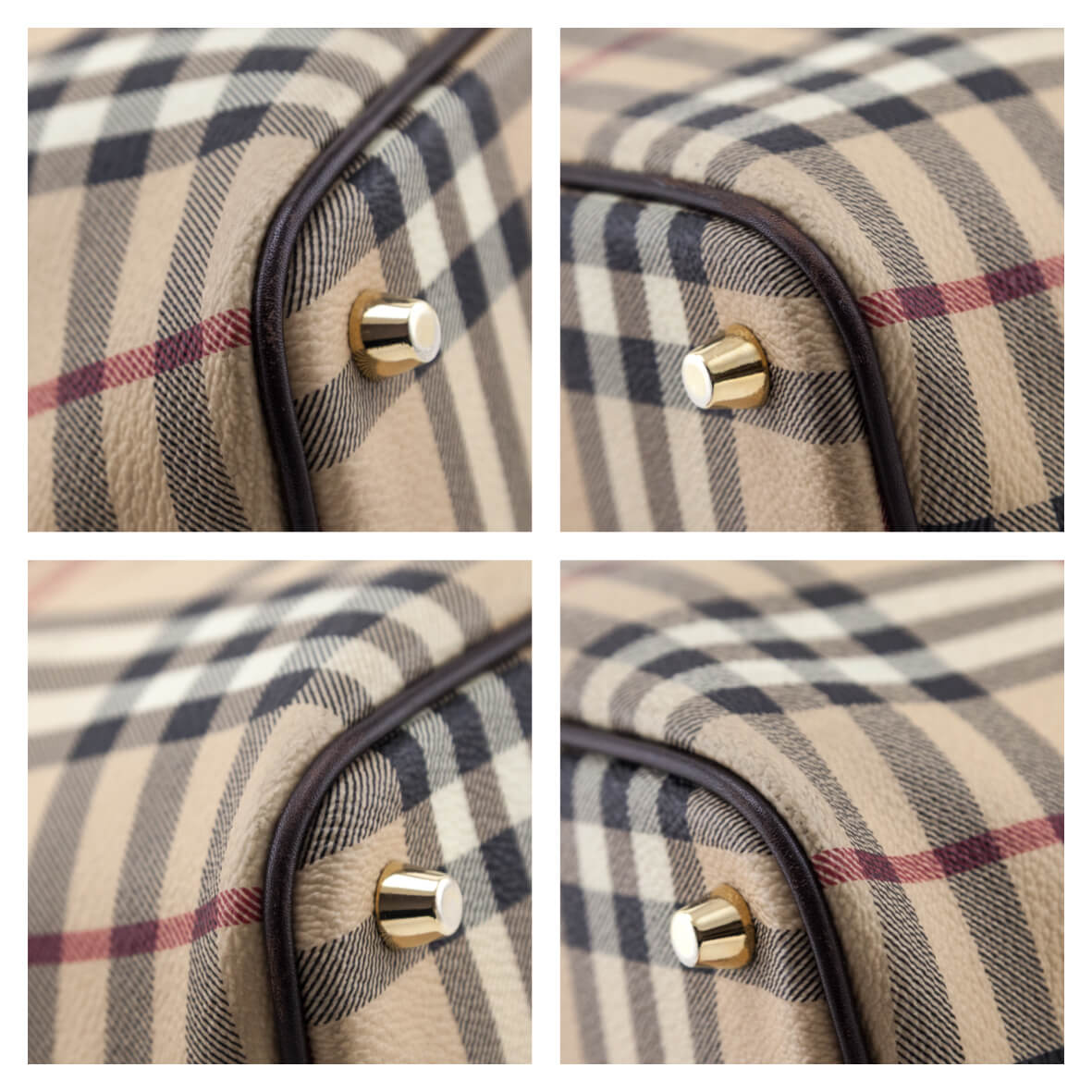 Burberry Haymarket Check Medium Regent Tote