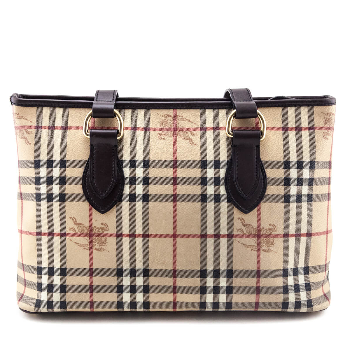 Burberry Haymarket Check Medium Regent Tote