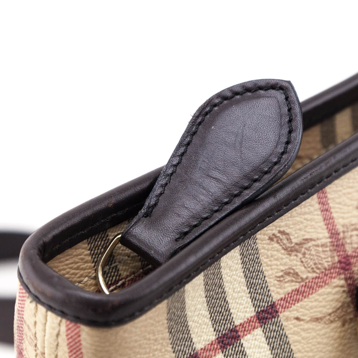Burberry Haymarket Check Medium Regent Tote