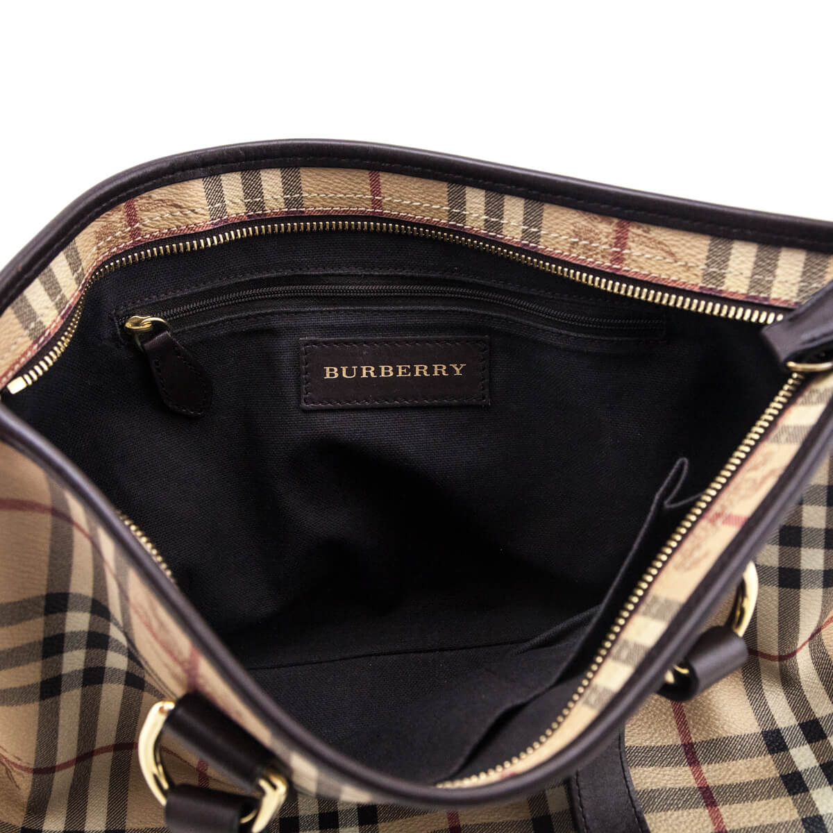 Burberry Haymarket Check Medium Regent Tote