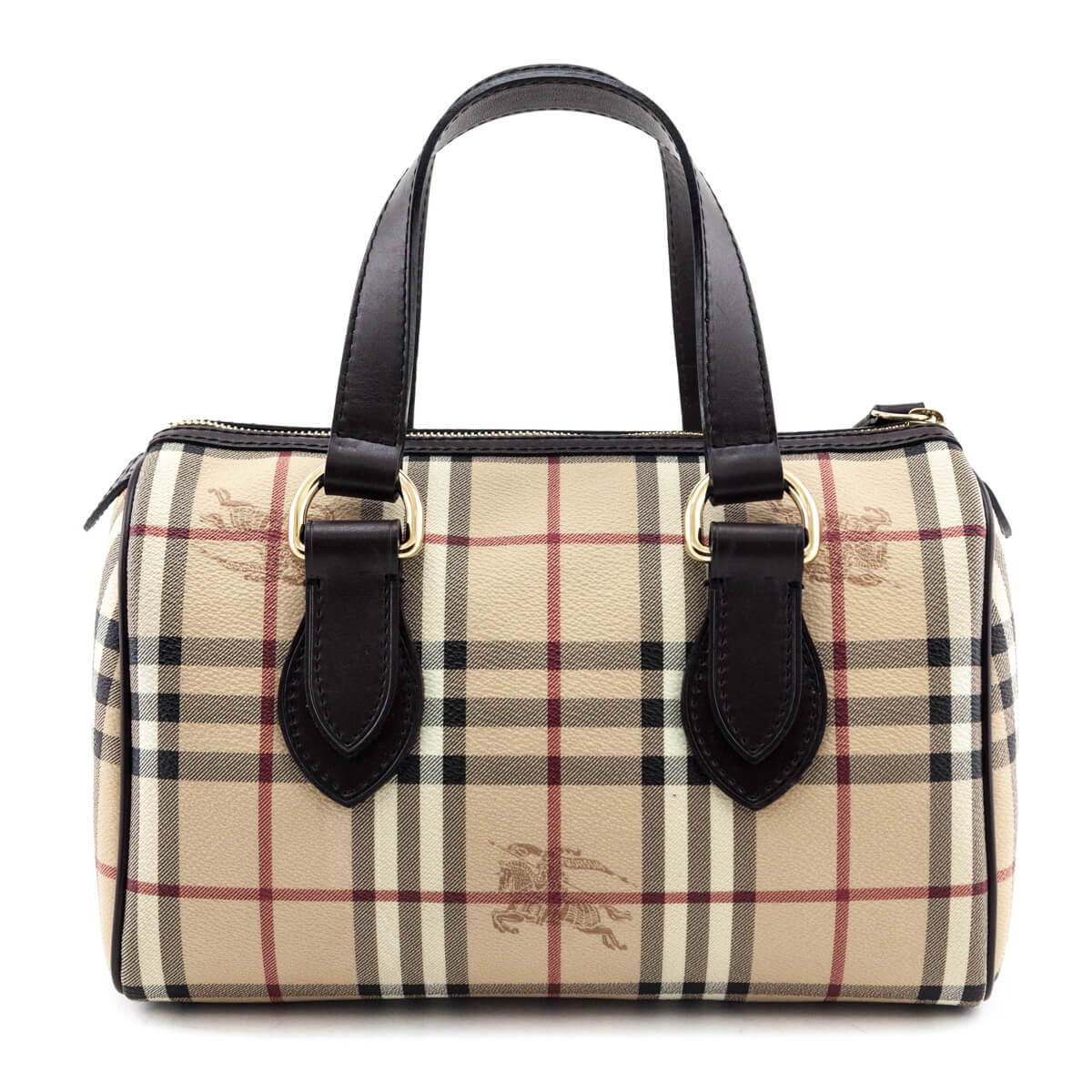 Burberry Haymarket Chester Boston Bag - Love that Bag etc - Preowned Authentic Designer Handbags & Preloved Fashions