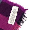 Burberry Magenta Silk & Cashmere Check Scarf - Love that Bag etc - Preowned Authentic Designer Handbags & Preloved Fashions