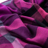 Burberry Magenta Silk & Cashmere Check Scarf - Love that Bag etc - Preowned Authentic Designer Handbags & Preloved Fashions