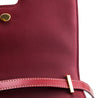 Burberry Natural Canvas & Dark Red Calfskin Small TB Bag - Love that Bag etc - Preowned Authentic Designer Handbags & Preloved Fashions