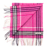 Burberry Pink Cashmere & Wool Check Scarf - Love that Bag etc - Preowned Authentic Designer Handbags & Preloved Fashions