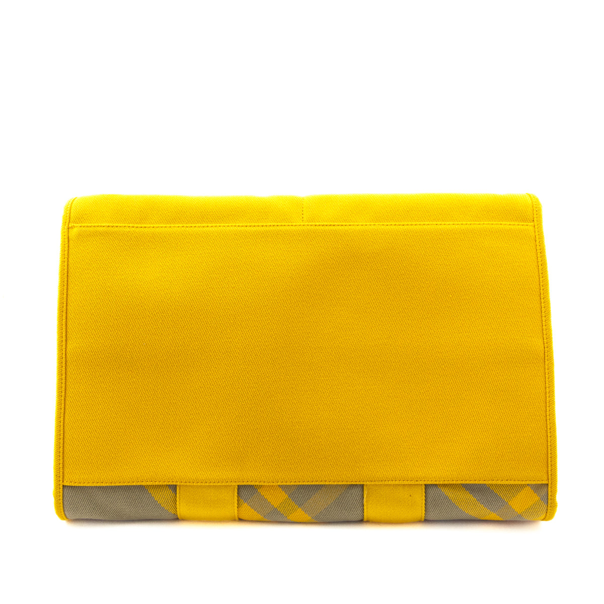 Burberry Yellow Printed Canvas Nova Check Tote - Love that Bag etc - Preowned Authentic Designer Handbags & Preloved Fashions