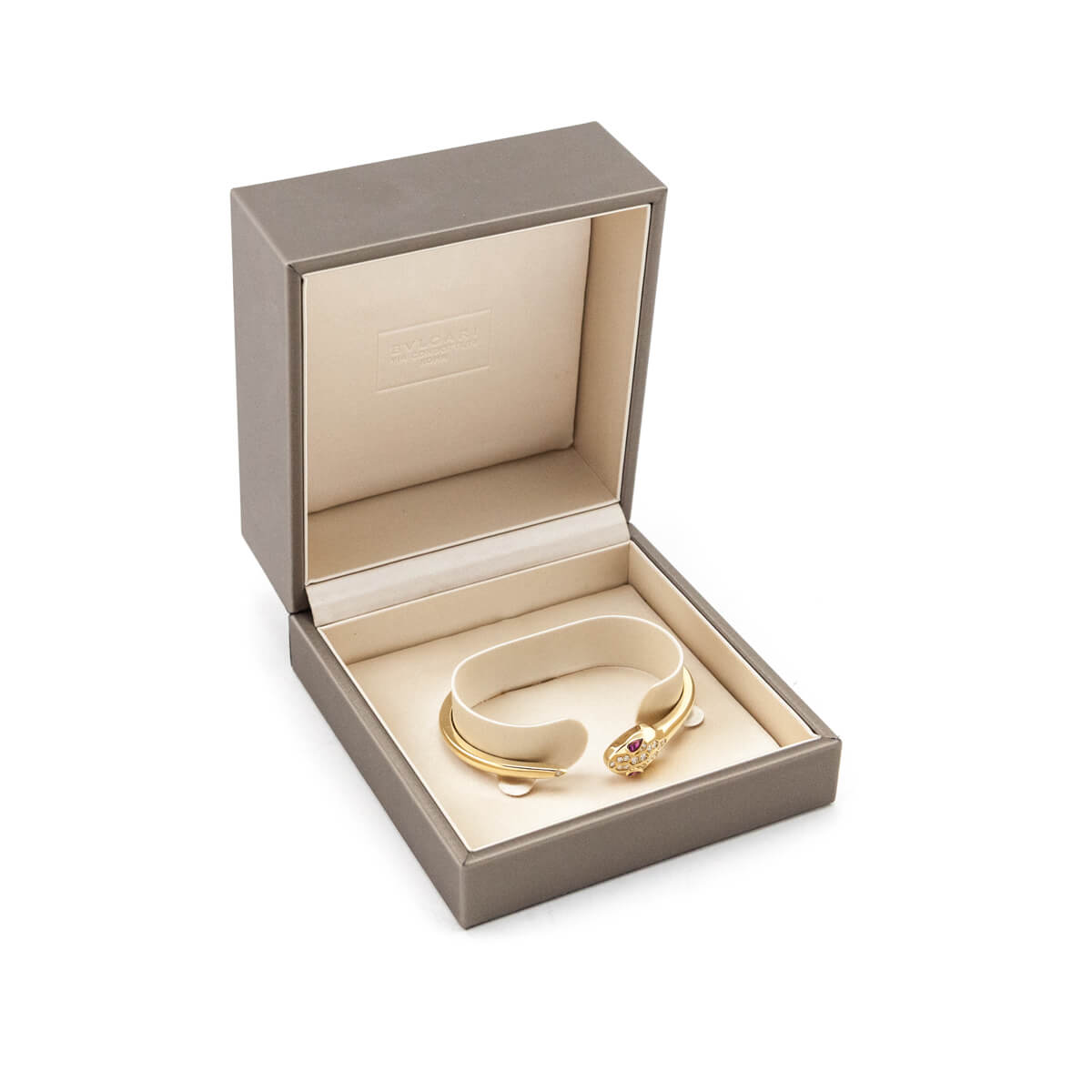 Estate Jewelry Bvlgari Serpenti Rose Gold Diamond Bracelet - Estate Jewelry  | Manfredi Jewels