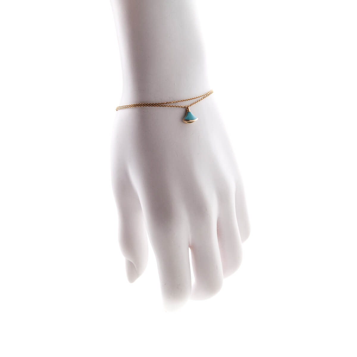 Bvlgari 18K Rose Gold Turquoise Divas' Dream Bracelet - Love that Bag etc - Preowned Authentic Designer Handbags & Preloved Fashions