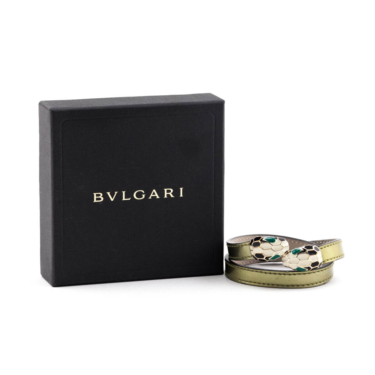 Buy Luxury Pre-owned Authentic Bulgari Serpenti Forever leather