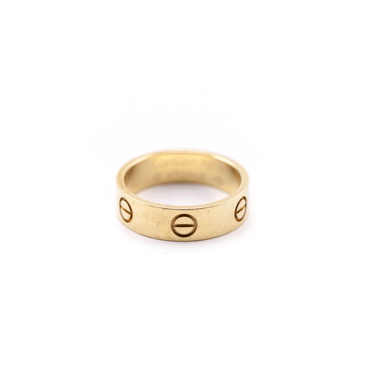 Cartier 18K Gold Classic LOVE Ring - Love that Bag etc - Preowned Authentic Designer Handbags & Preloved Fashions