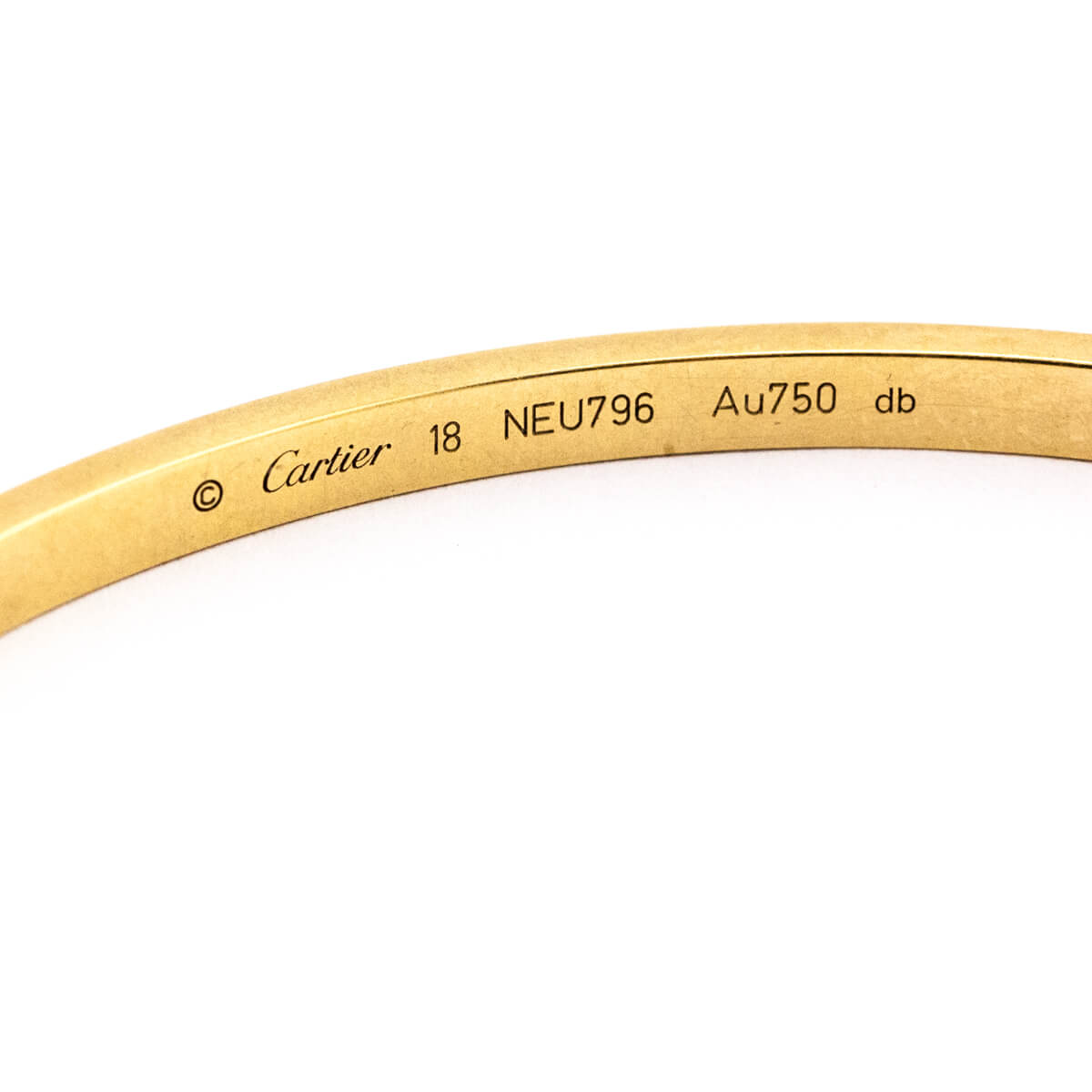 Cartier 18K Gold Small Love Bracelet - Shop Preloved Cartier Canada