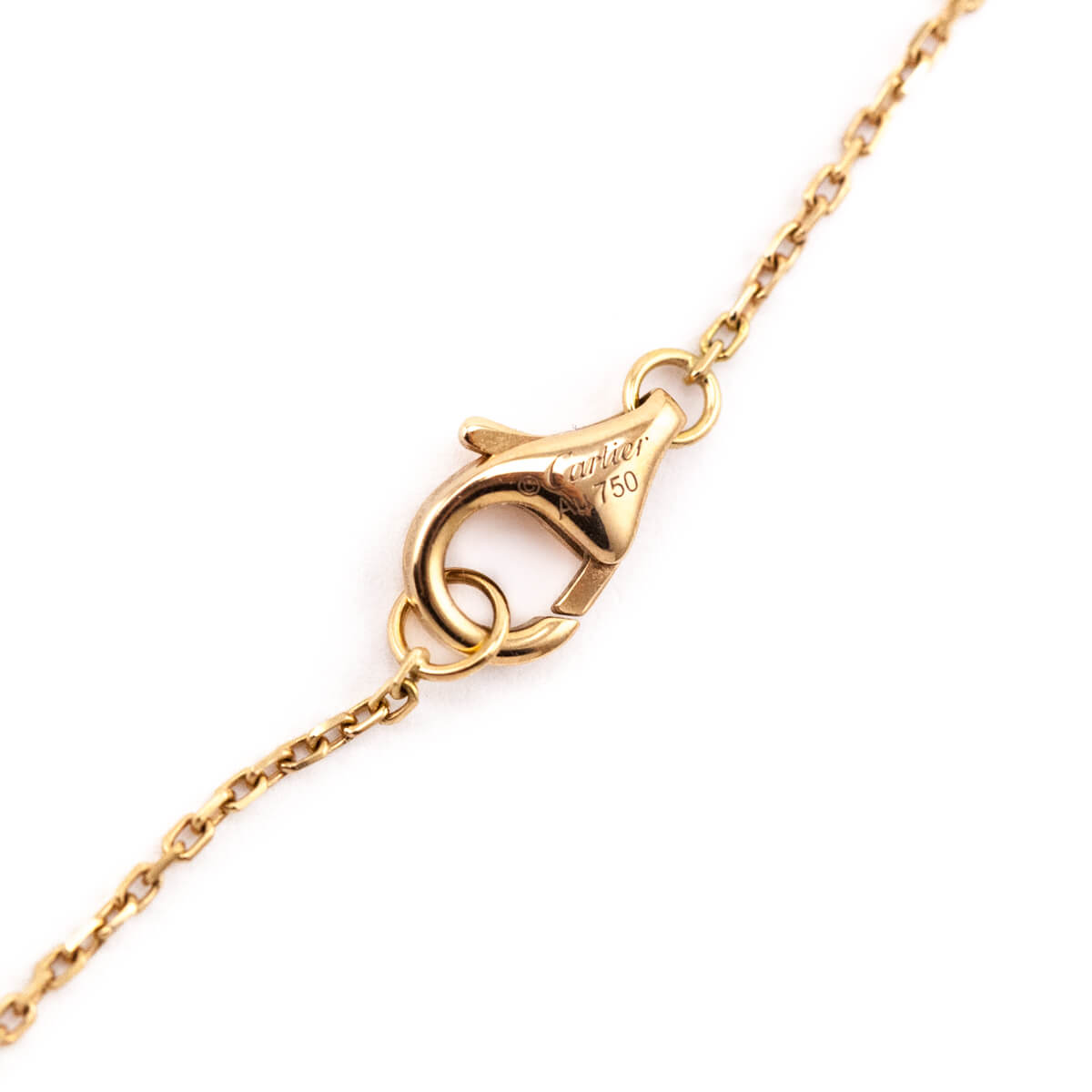 Cartier 18K Pink Gold Diamond Malachite XS Amulette de Cartier Pendant Necklace - Love that Bag etc - Preowned Authentic Designer Handbags & Preloved Fashions