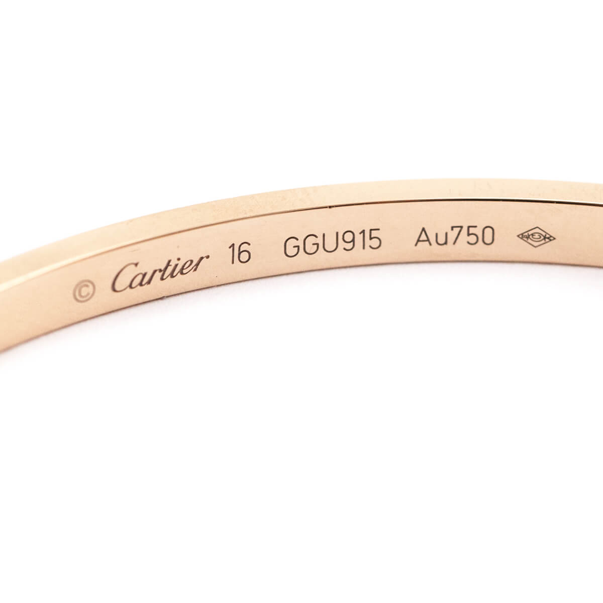 Cartier 18K Rose Gold Small LOVE Bracelet