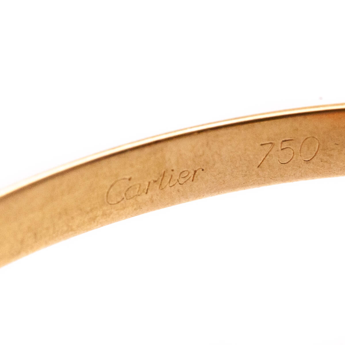 Cartier 18K Pink Yellow White Gold Classic Trinity Bangle Bracelet