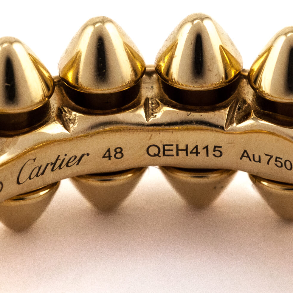 Cartier 18K Rose Gold Clash De Cartier Small Model Ring – Love