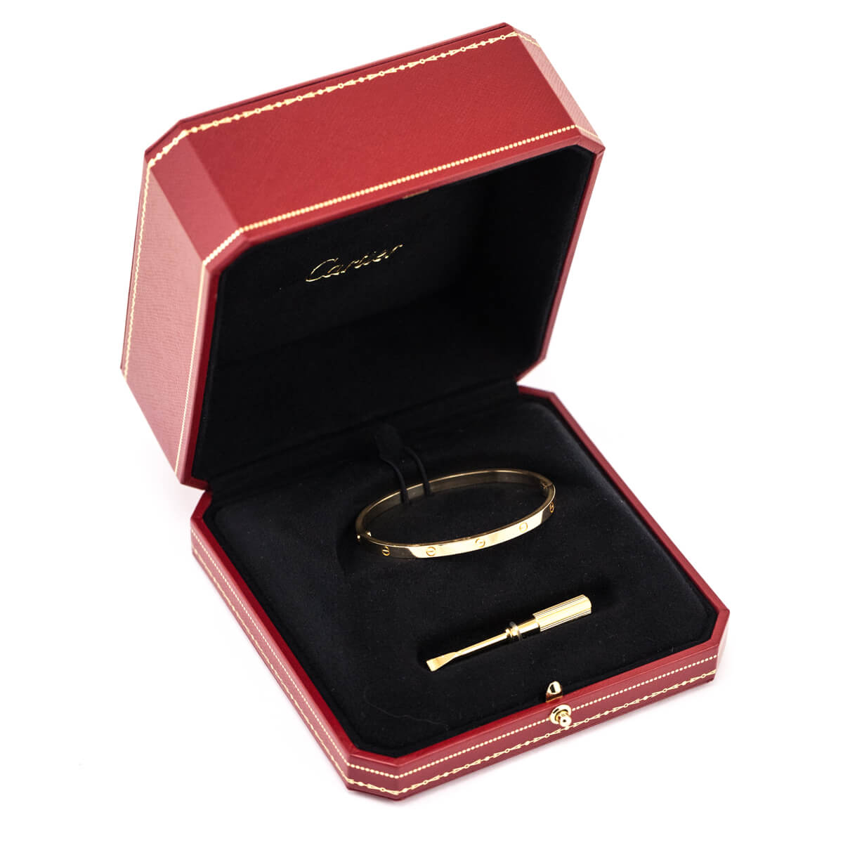 Cartier 18K Yellow Gold Small LOVE Bracelet