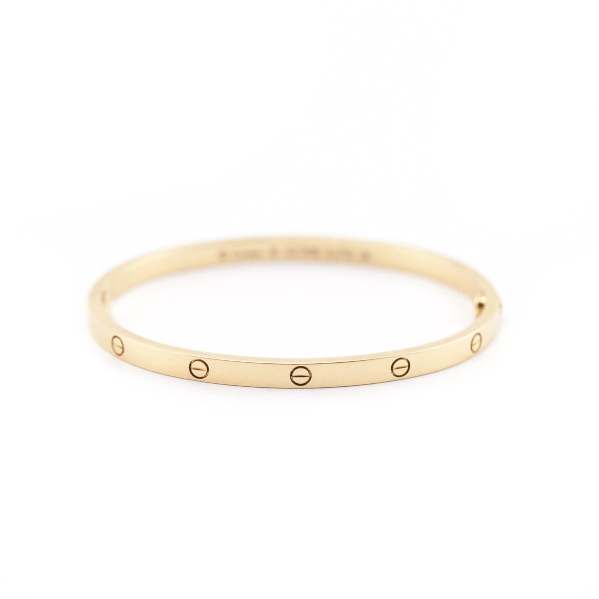 Cartier 18K Yellow Gold Small LOVE Bracelet - Love that Bag etc - Preowned Authentic Designer Handbags & Preloved Fashions