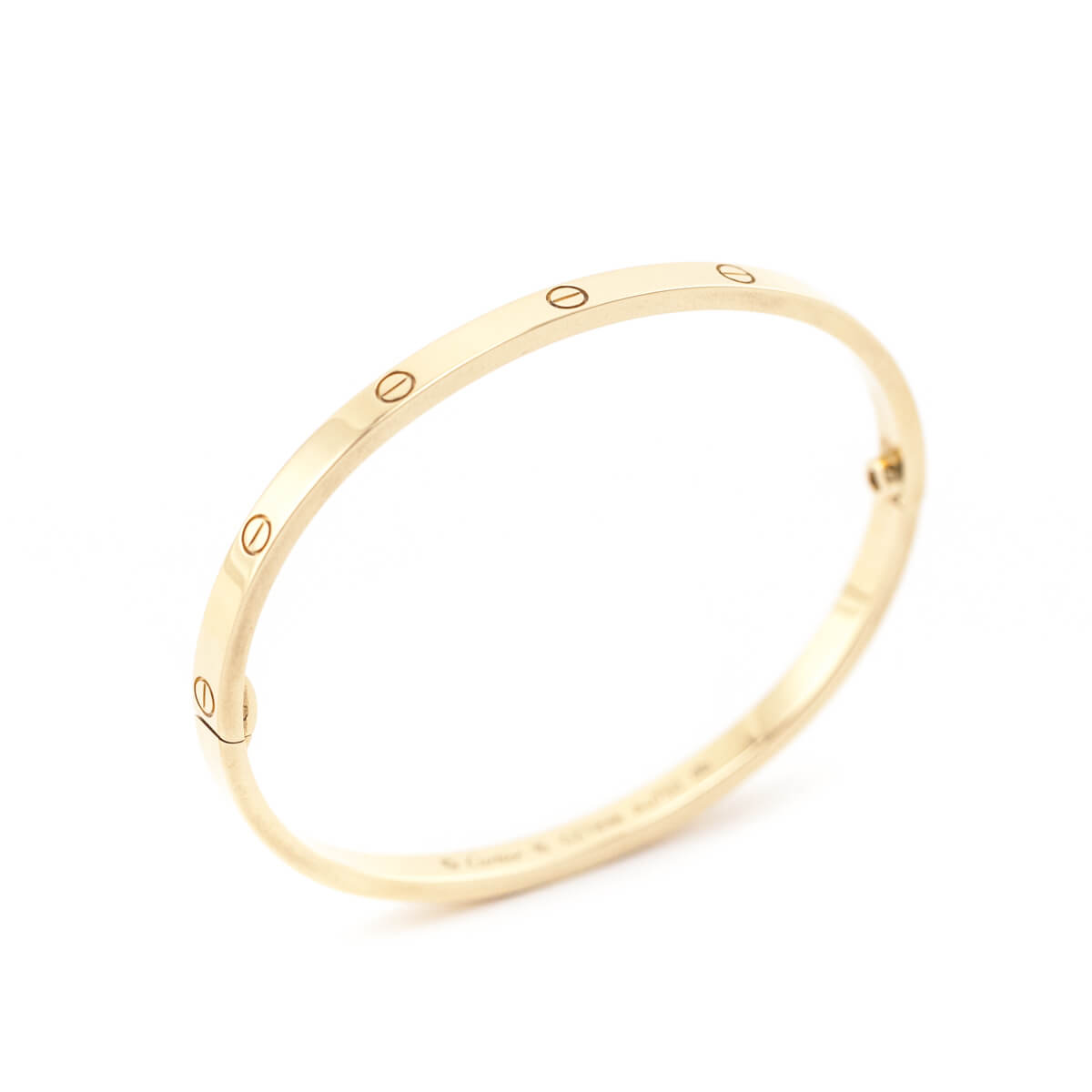 Cartier 18K Yellow Gold Small LOVE Bracelet - Love that Bag etc - Preowned Authentic Designer Handbags & Preloved Fashions