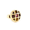 Cartier 18K Gold Multi Gemstone Pasha Ring Size 8.5 - Love that Bag etc - Preowned Authentic Designer Handbags & Preloved Fashions