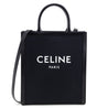 Celine Black Canvas & Calfskin Small Vertical Cabas Tote - Love that Bag etc - Preowned Authentic Designer Handbags & Preloved Fashions