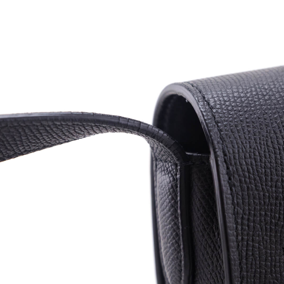 Celine Black Grained Calfskin Medium Trotteur Bag - Love that Bag etc - Preowned Authentic Designer Handbags & Preloved Fashions