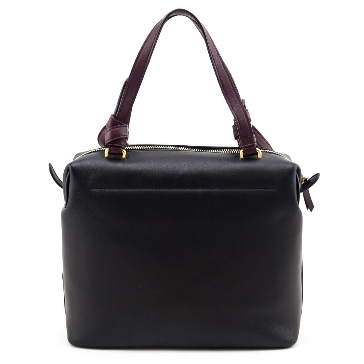 Celine Black Lambskin Small Soft Cube Satchel - Love that Bag etc - Preowned Authentic Designer Handbags & Preloved Fashions