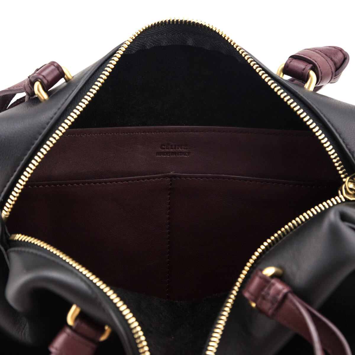 Celine Black Lambskin Small Soft Cube Satchel - Love that Bag etc - Preowned Authentic Designer Handbags & Preloved Fashions