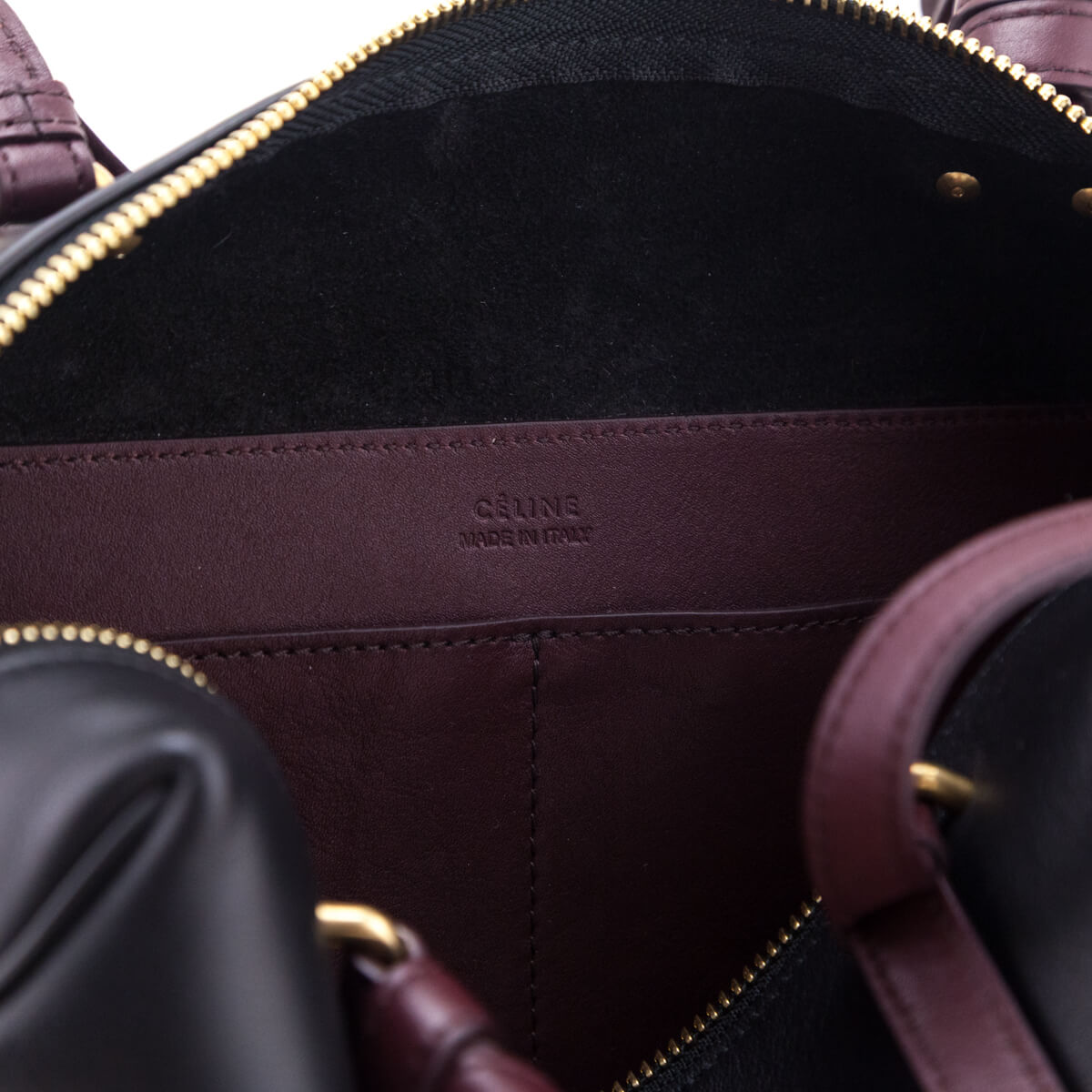 Celine Black Lambskin Small Soft Cube Satchel - Love that Bag etc - Preowned Authentic Designer Handbags & Preloved Fashions