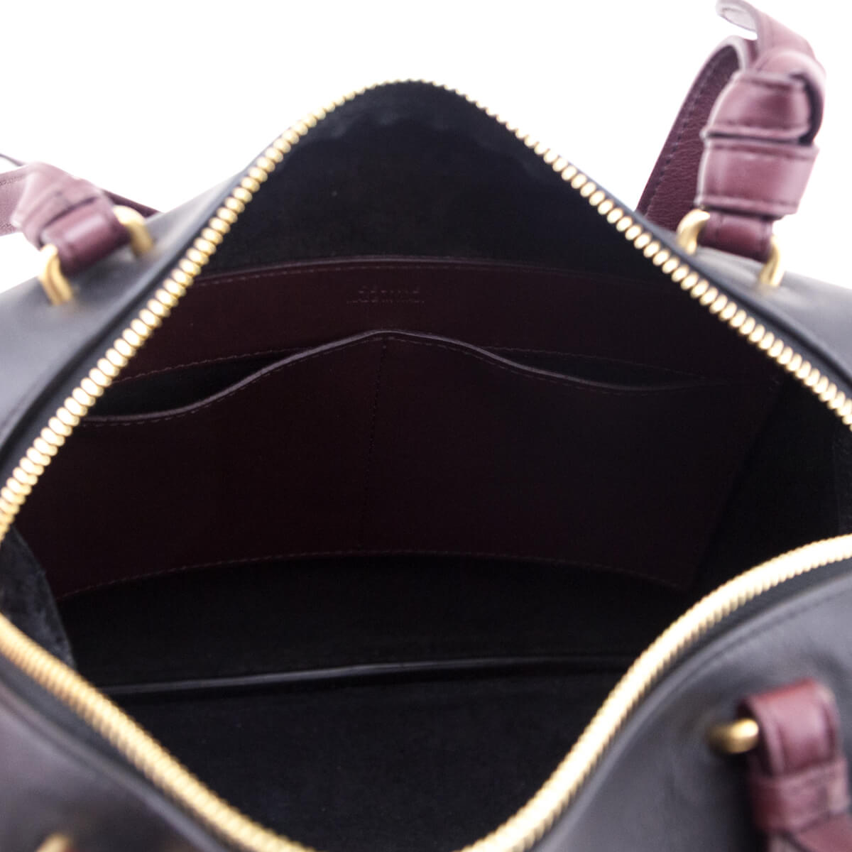 Celine Black Lambskin Small Soft Cube Satchel - Love that Bag etc - Preowned Authentic Designer Handbags & Preloved Fashions