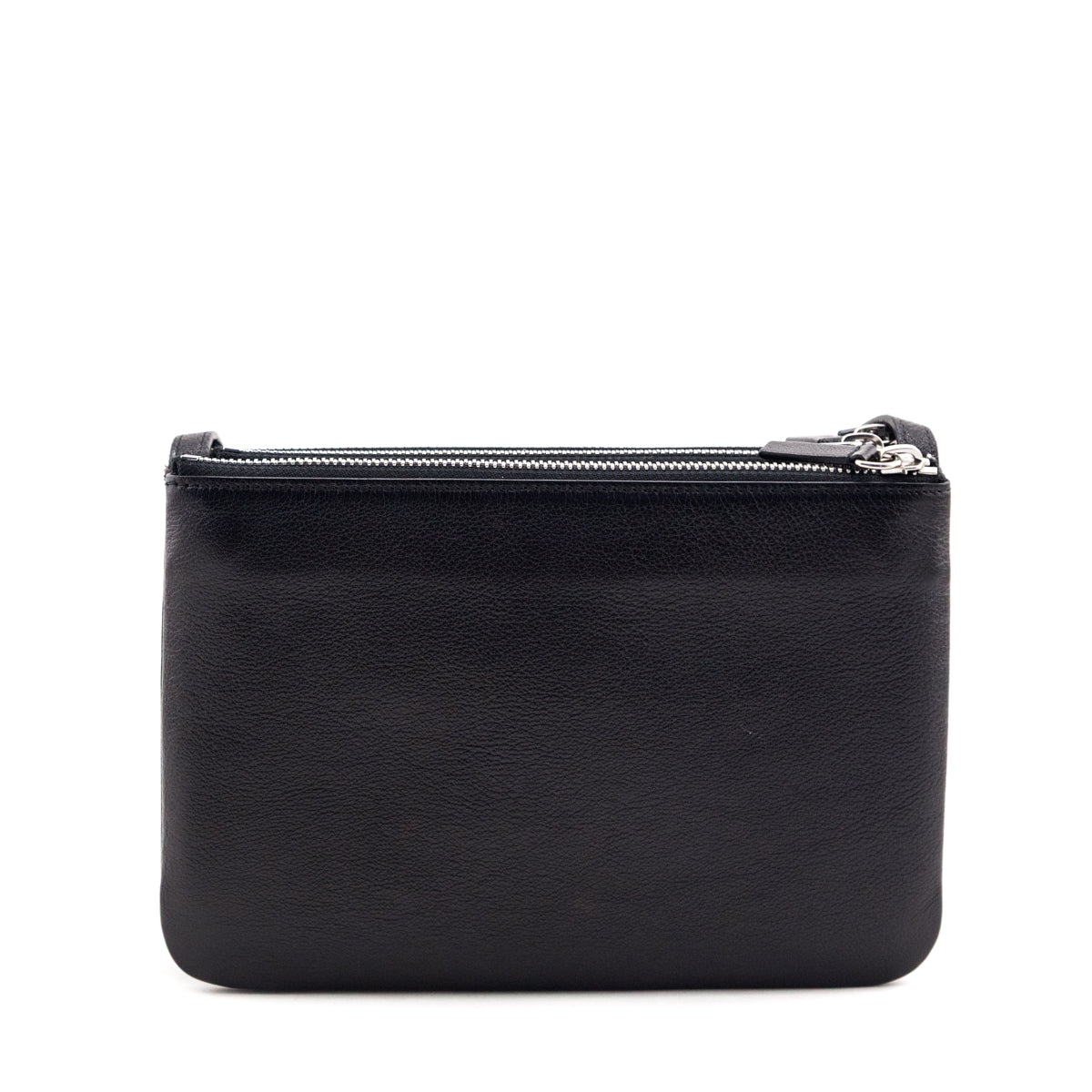 Celine Black Buffalo Small Trio Crossbody Bag