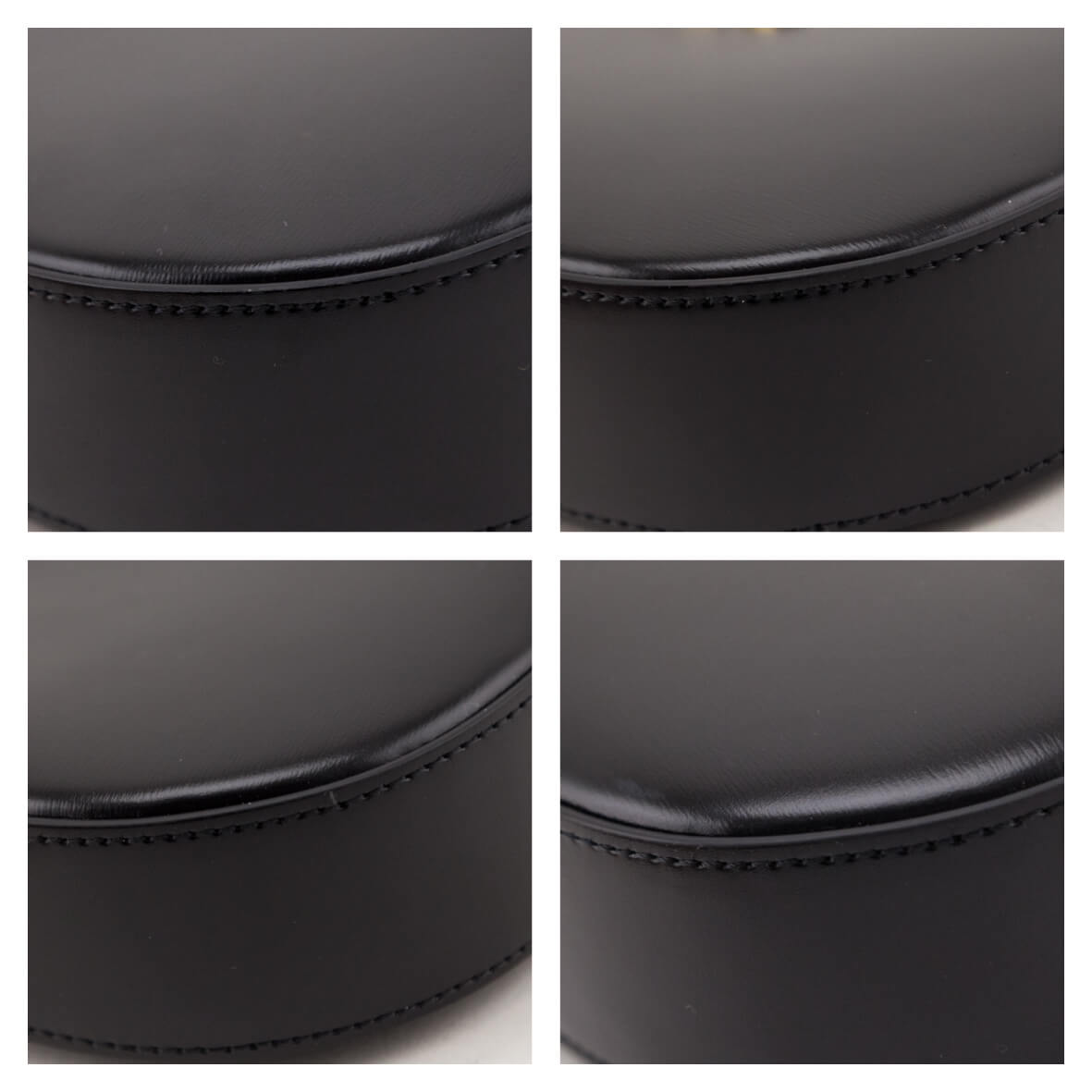 Celine Black Shiny Calfskin Medium Tilly Bag - Love that Bag etc - Preowned Authentic Designer Handbags & Preloved Fashions