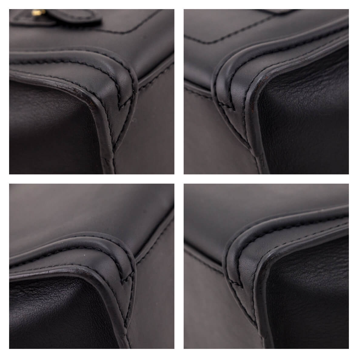 Celine Black Smooth Calfskin Luggage Nano - Love that Bag etc - Preowned Authentic Designer Handbags & Preloved Fashions