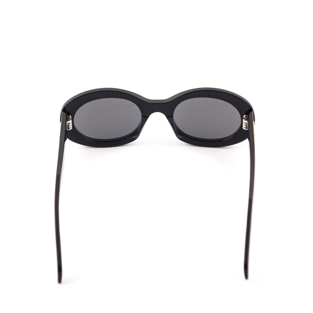 Celine Black Oval Triomphe Sunglasses - Love that Bag etc - Preowned Authentic Designer Handbags & Preloved Fashions