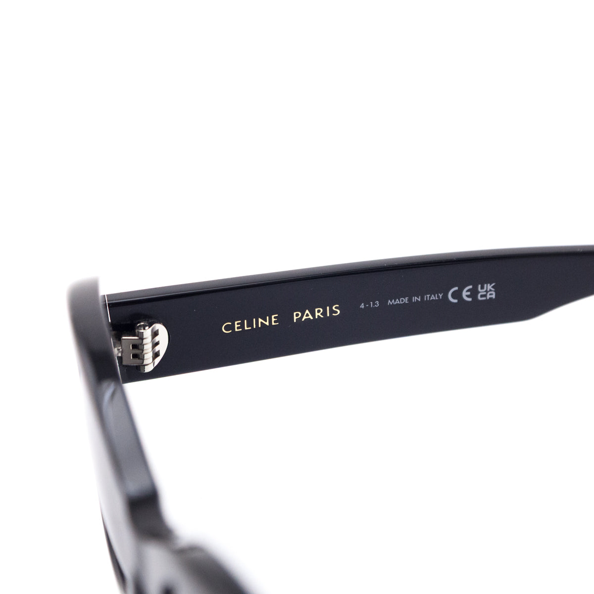 Celine Black Oval Triomphe Sunglasses - Love that Bag etc - Preowned Authentic Designer Handbags & Preloved Fashions
