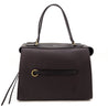 Celine Brown Black Goatskin Smooth Calfskin Medium Ring Bag - Love that Bag etc - Preowned Authentic Designer Handbags & Preloved Fashions