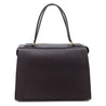 Celine Brown Black Goatskin Smooth Calfskin Medium Ring Bag - Love that Bag etc - Preowned Authentic Designer Handbags & Preloved Fashions