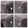 Celine Brown Black Goatskin Smooth Calfskin Medium Ring Bag - Love that Bag etc - Preowned Authentic Designer Handbags & Preloved Fashions