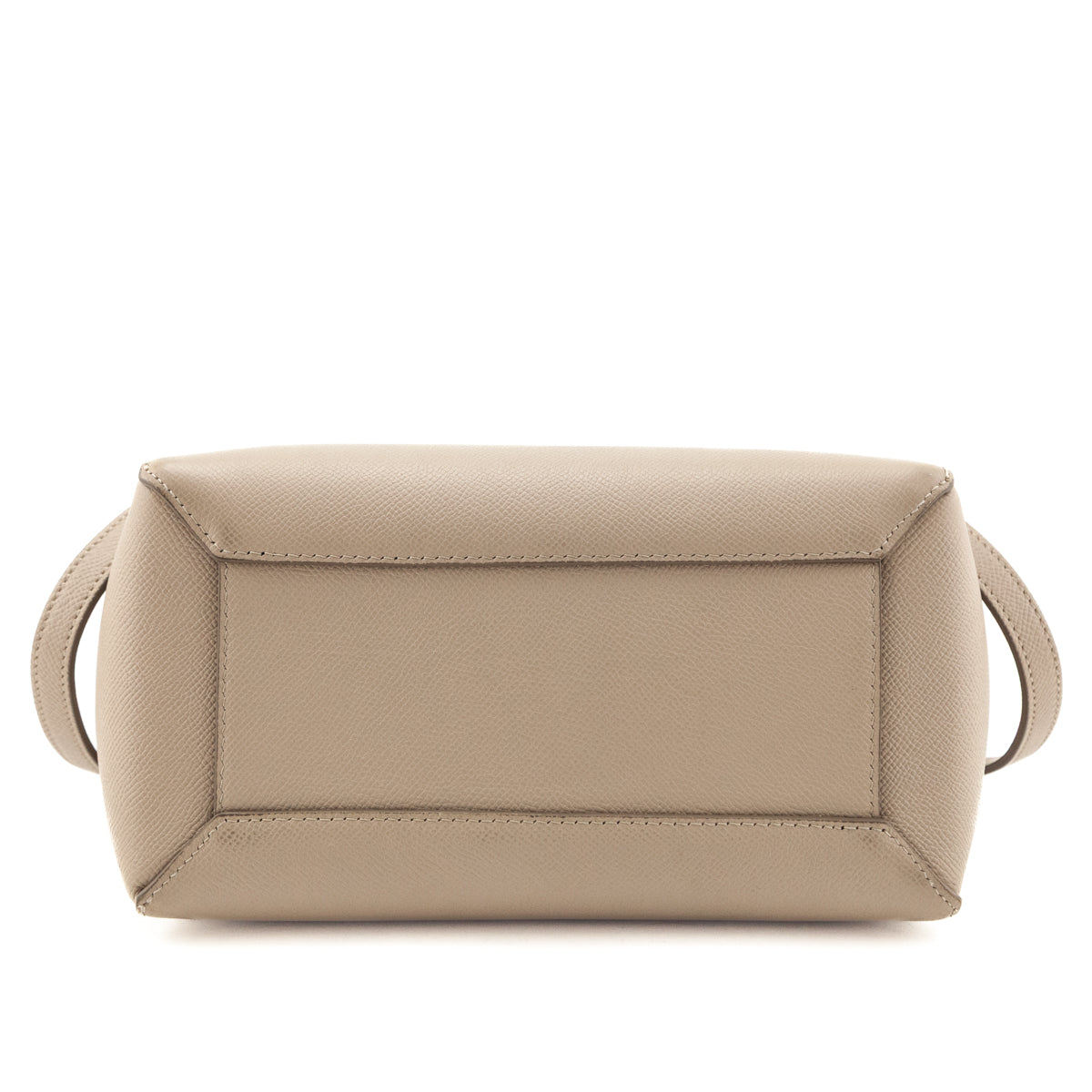 Celine Light Taupe Grained Calfskin Micro Belt Bag - Love that Bag etc - Preowned Authentic Designer Handbags & Preloved Fashions