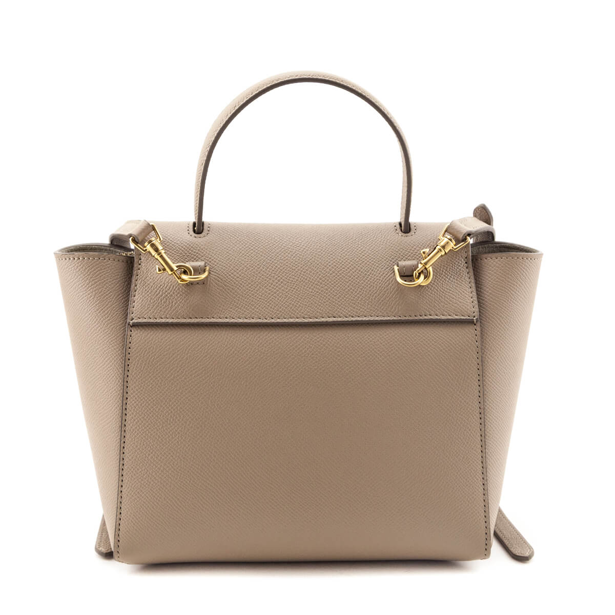 Celine Light Taupe Grained Calfskin Nano Belt Bag
