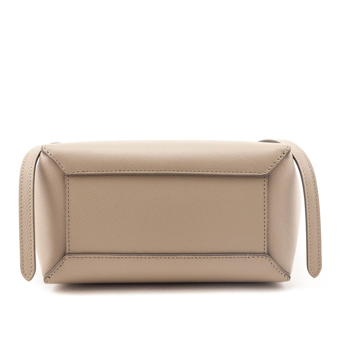 Celine Light Taupe Grained Calfskin Nano Belt Bag